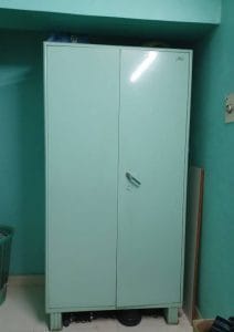 old godrej steel cupboard