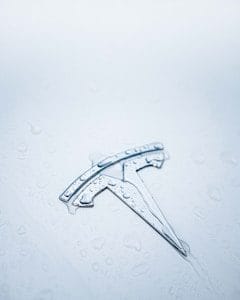 The Tesla logo