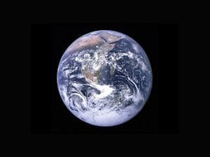 Photo of Earth from space